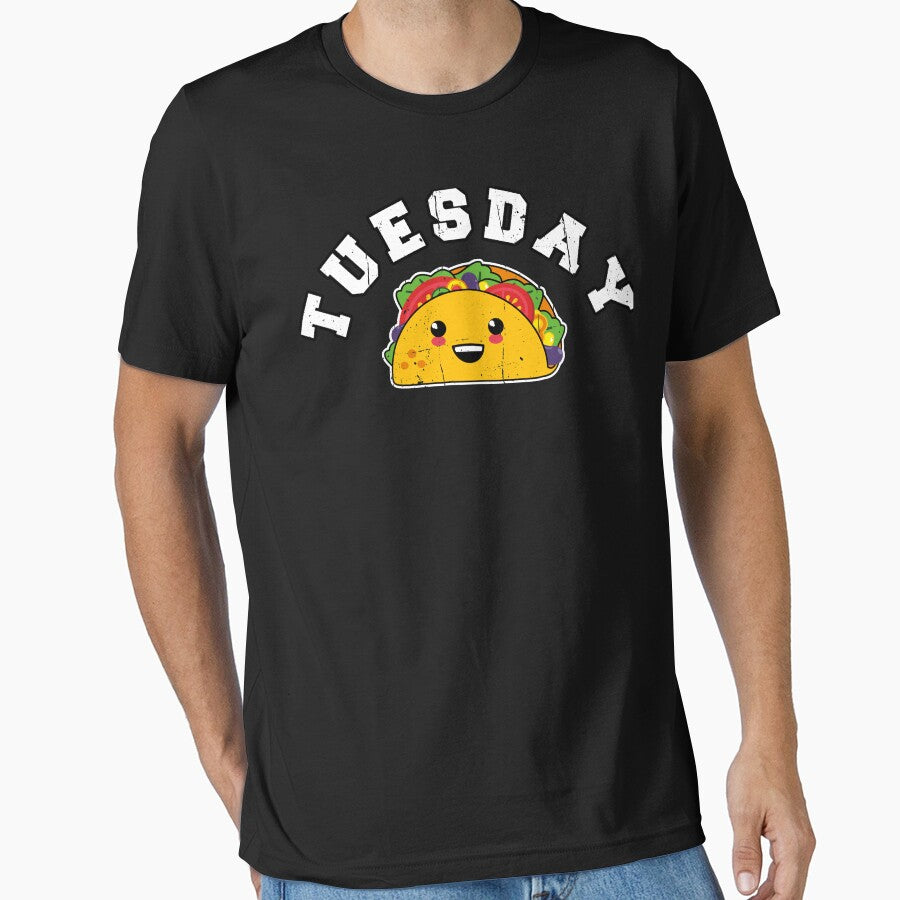 Taco Tuesday: Kawaii Athletic Style Taco by Happy Puppy Print On Demand T-Shirts, Hoodie, Sweatshirt (Image 1)