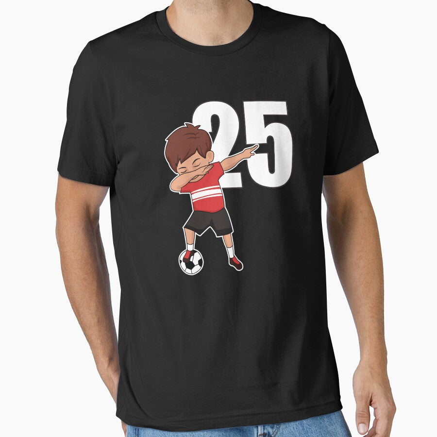 Awesome Soccer Player Number 25 Soccer Athlete Athletic Sports Team by VollLaser