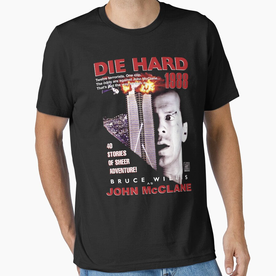 Die Hard Retro Movie Montage by LittleBlueShop