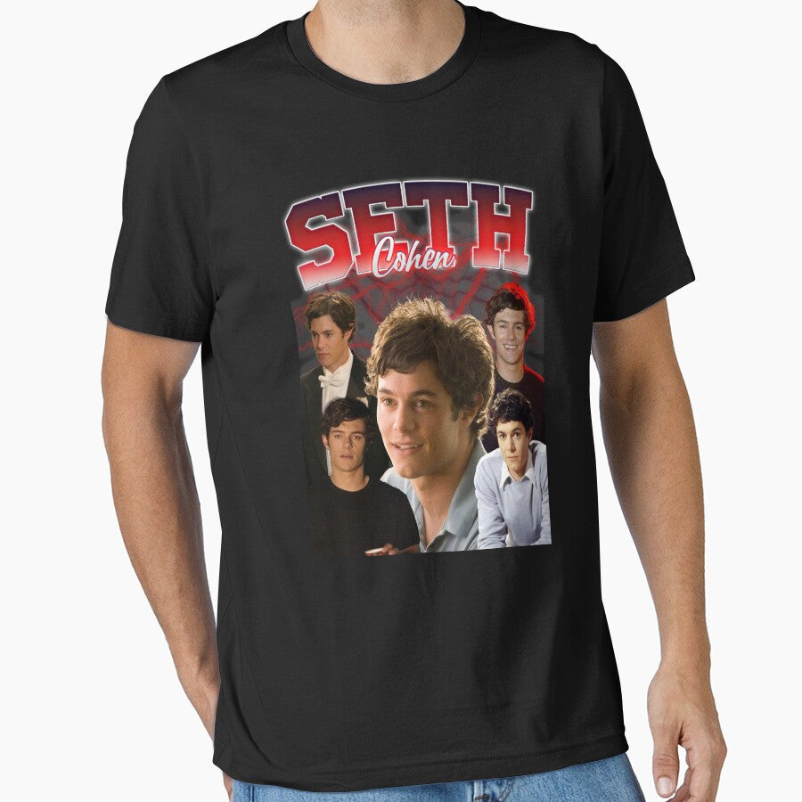 Seth Cohen Retro Style by deluluhaze T-Shirts, Hoodie, Sweatshirt | BlankRebels.com (Image 1)