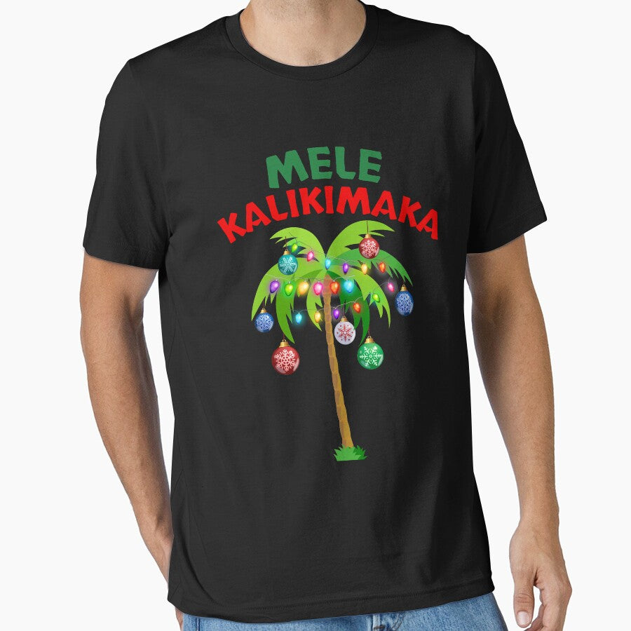 Mele Kalikimaka - Christmas Vacation - Hawaiian Santa Christmas by MagicBoutique T-Shirts, Hoodie, Sweatshirt (Image 1)