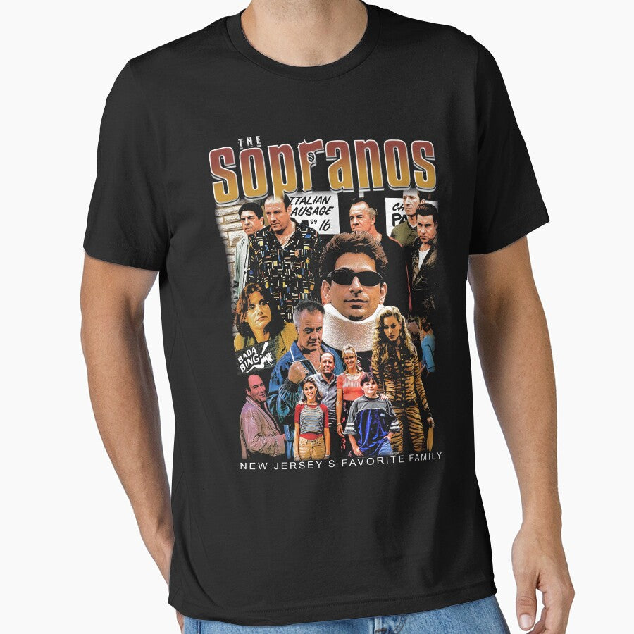 Vintage 90s Sopranos Family by collinswired T-Shirts, Hoodie, Sweatshirt | BlankRebels.com (Image 1)