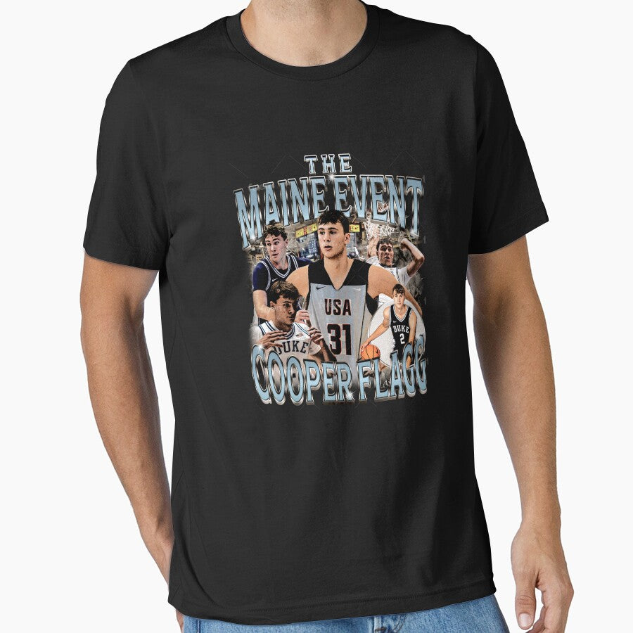 The Maine Event - Cooper Flagg by Primotees T-Shirts, Hoodie, Sweatshirt | BlankRebels.com (Image 1)