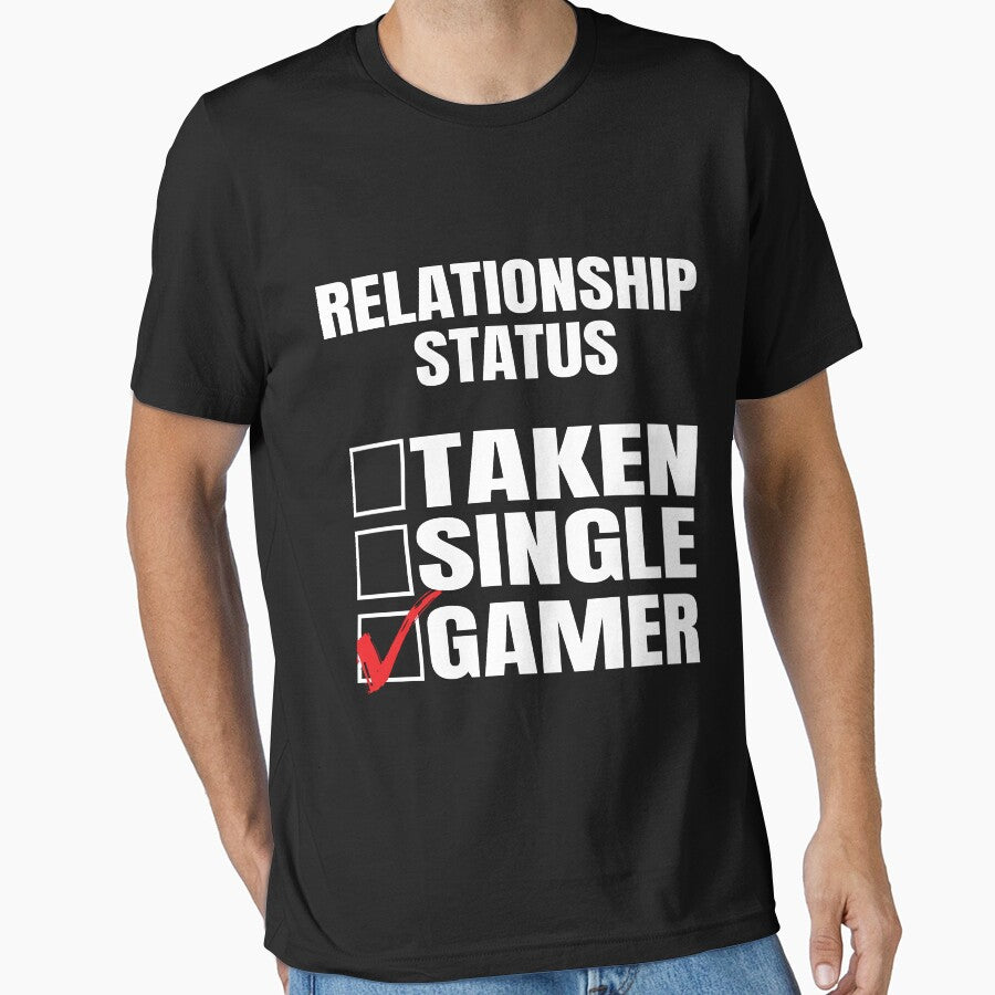 Gamer Relationship Status Gamer Memes Gamer Lifestyle Pc Gamer Gamer Life Gamer Nerd T-Shirts, Hoodie, Sweatshirt