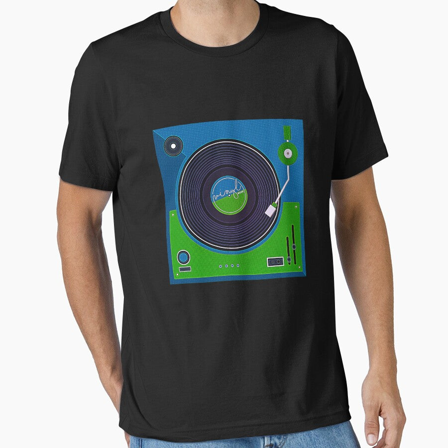 Retro vinyl music by urban-color T-Shirts, Hoodie, Sweatshirt | BlankRebels.com (Image 1)