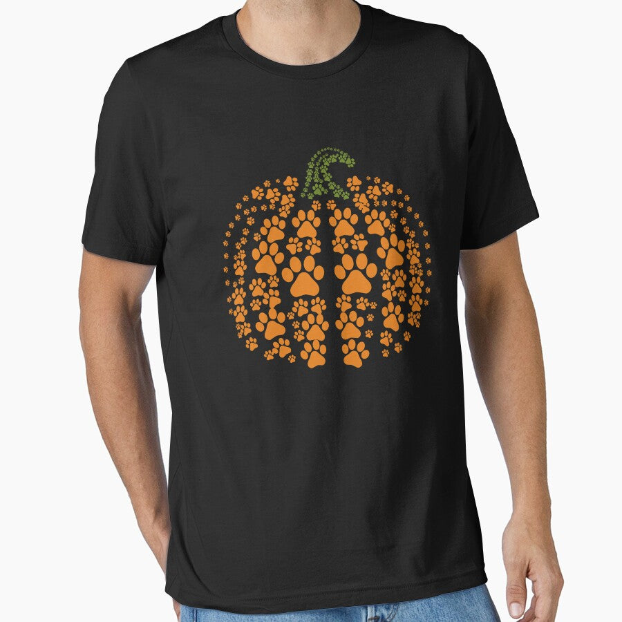 Pumpkin Halloween Funny Dog Cat Pumpkin by DNW-art T-Shirts, Hoodie, Sweatshirt | BlankRebels.com (Image 1)