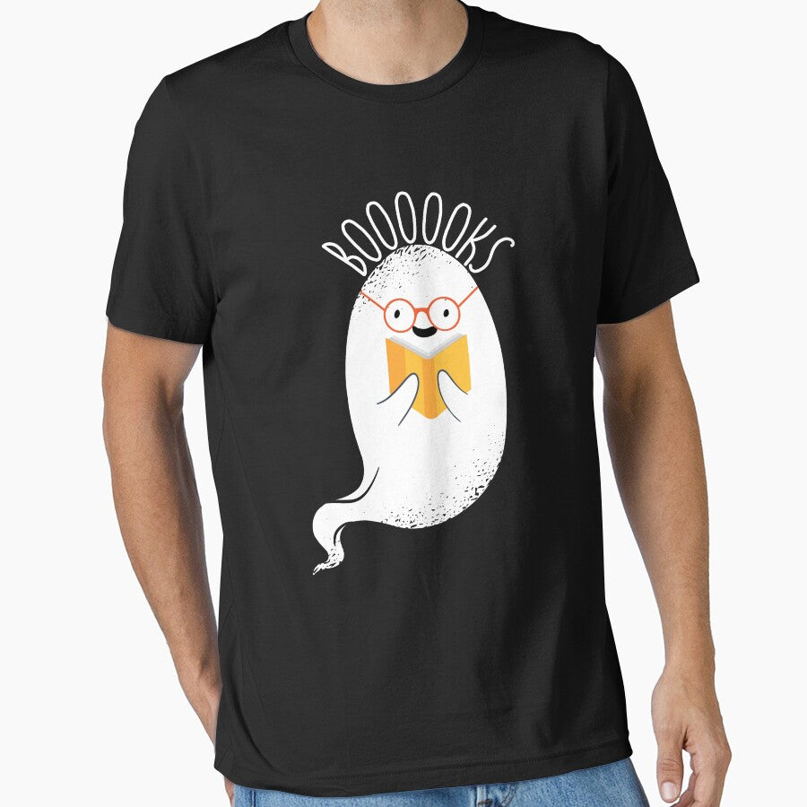 Ghost Halloween Bookworm Smart Ghost Reading Boooooks Gear by DynamicDesign