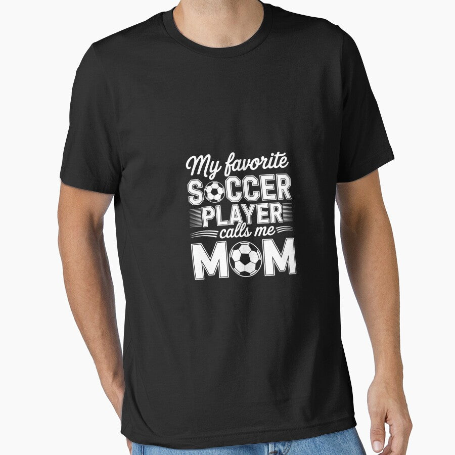 My Favorite Soccer Player Calls Me Mom Cute Soccer Women by MicanCuteStore