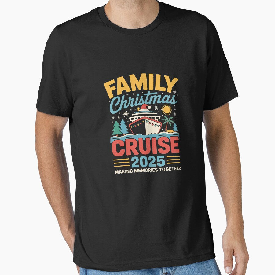 Family Christmas Cruise 2025 Matching Family Cruise Holiday by AvagondaMind T-Shirts, Hoodie, Sweatshirt (Image 1)