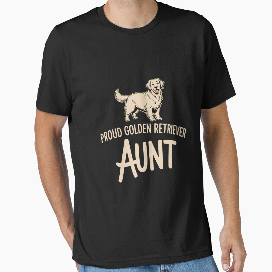 Proud Golden Retriever Aunt by AsteriskDatBArt T-Shirts, Hoodie, Sweatshirt | BlankRebels.com (Image 1)