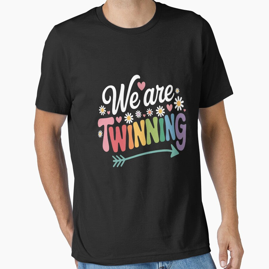 We're Twinning With My Bestie Twin Day Spirit Week 70s by Lucaseinar T-Shirts, Hoodie, Sweatshirt | BlankRebels.com (Image 1)