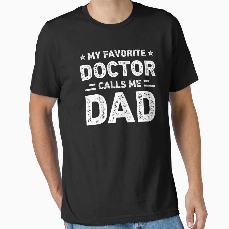 My Favorite Doctor Calls Me Dad Vintage Doctor by RareBunny T-Shirts, Hoodie, Sweatshirt | BlankRebels.com (Image 1)