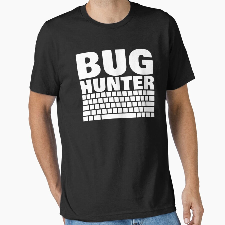 Bug Hunter, funny coding gift, Programming Humor by LostTraveller