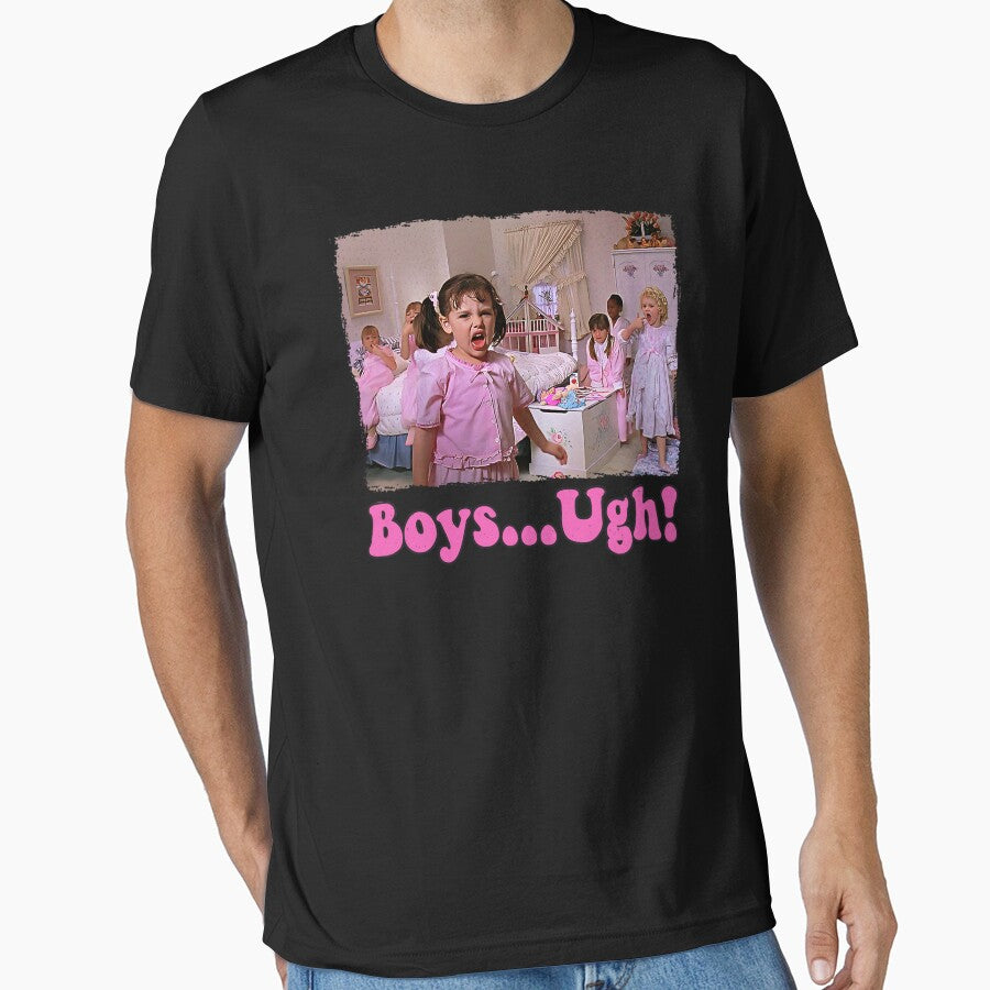 Boys... Ugh! T-Shirt, Girls... Ugh! T-Shirt, Funny Valentines Day Tee, Gift For Her, Retro Valentine Shirt,... (Image 1)