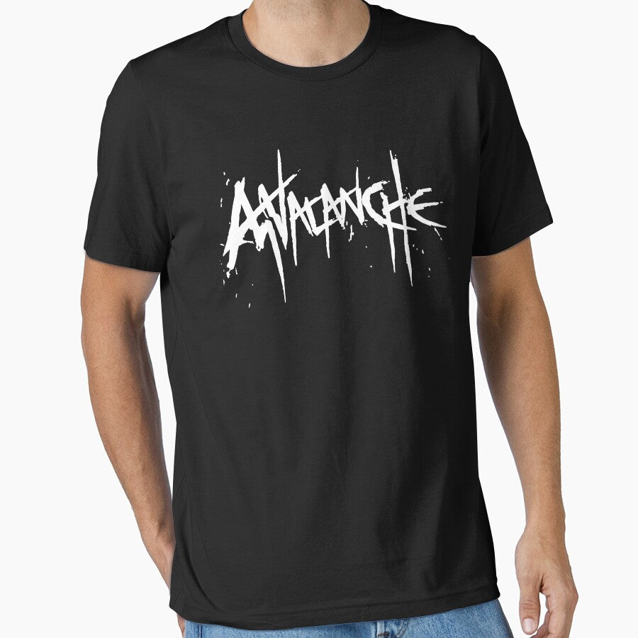 Avalanche Graffiti (White, Final Fantasy VII) by THERESZLER T-Shirts, Hoodie, Sweatshirt | BlankRebels.com (Image 1)