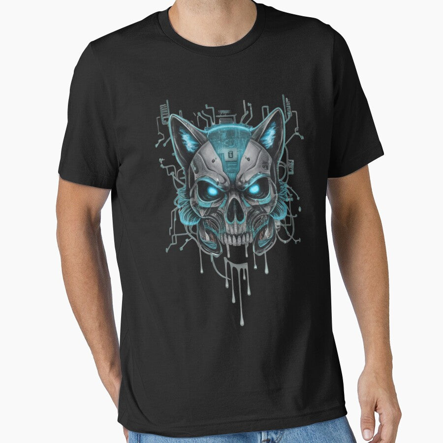 Galaxy Wolf Silhouette – Cosmic Wolf Hoodie & T-Shirt by Be-You-Vibes