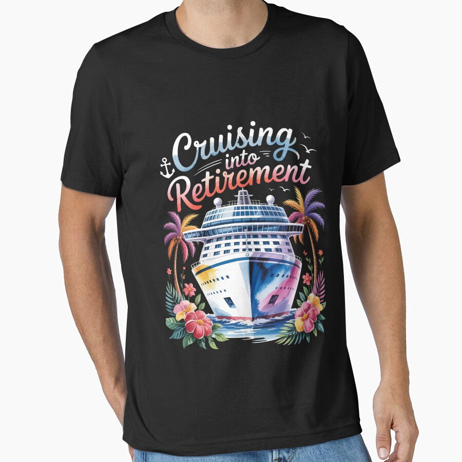 Cruising Into Retirement Retired Cruise Ship Vacation Party by RatCurry