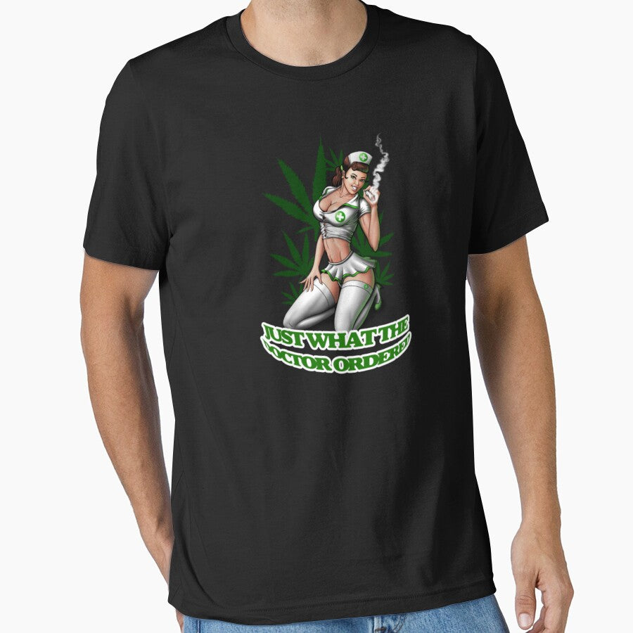 Hello Nurse MMJ by aryagiri T-Shirts, Hoodie, Sweatshirt | BlankRebels.com (Image 1)