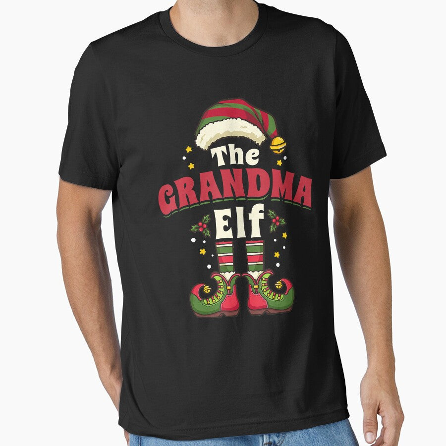 Grandma Elf Grandmother Christmas Matching Family by BrandyBare T-Shirts, Hoodie, Sweatshirt | BlankRebels.com (Image 1)