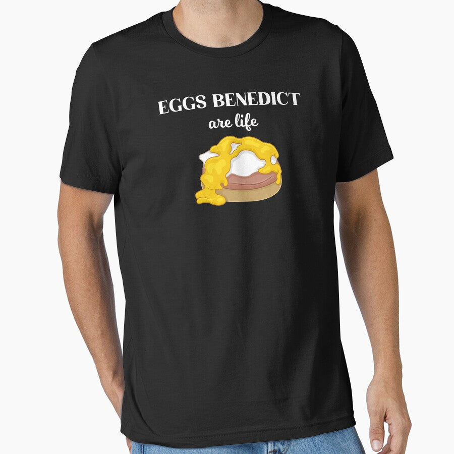 Life Breakfast Lover Eggs Benedict print by jakehughes2015 T-Shirts, Hoodie, Sweatshirt | BlankRebels.com (Image 1)