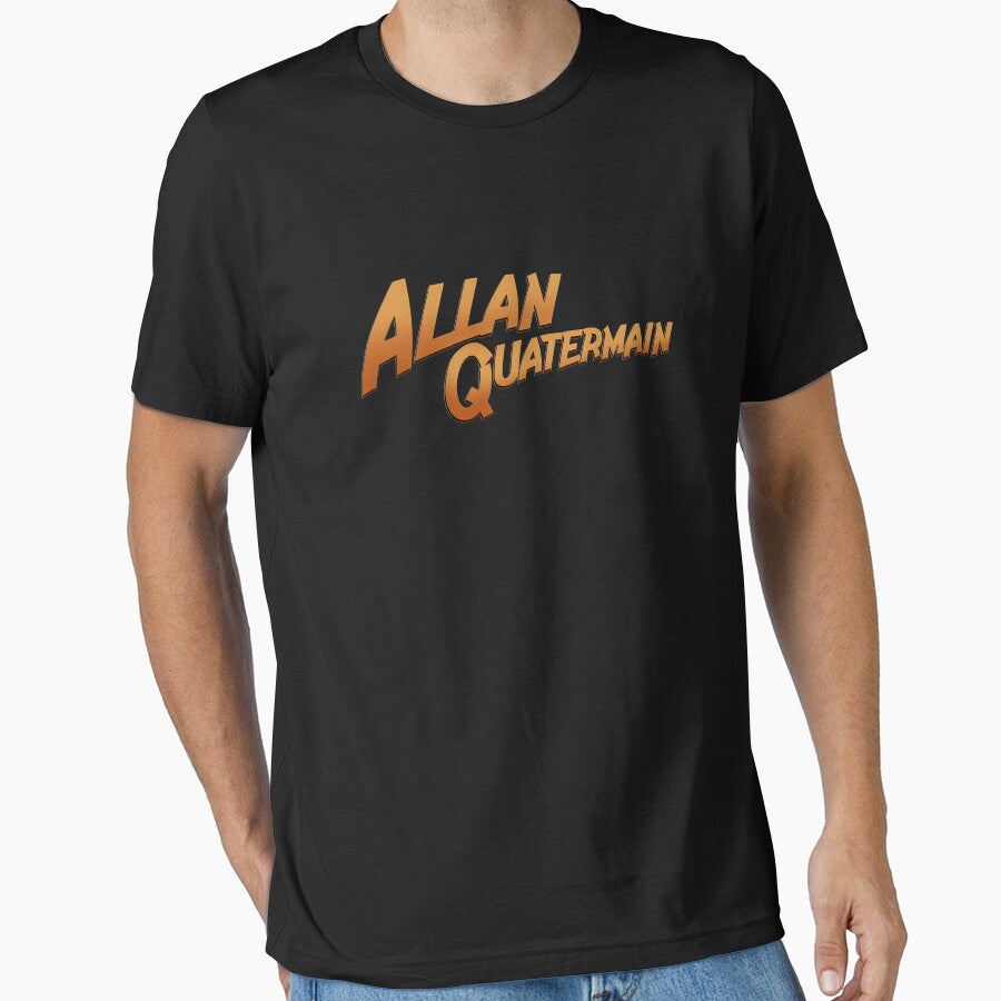 Allan Quatermain Adventure Movie Title Art by screenpromos T-Shirts, Hoodie, Sweatshirt | BlankRebels.com (Image 1)