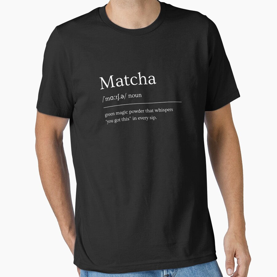 Matcha Noun Dictionary Funny Matcha Lover Gifts by thebest-2studio T-Shirts, Hoodie, Sweatshirt | BlankRebels.com (Image 1)