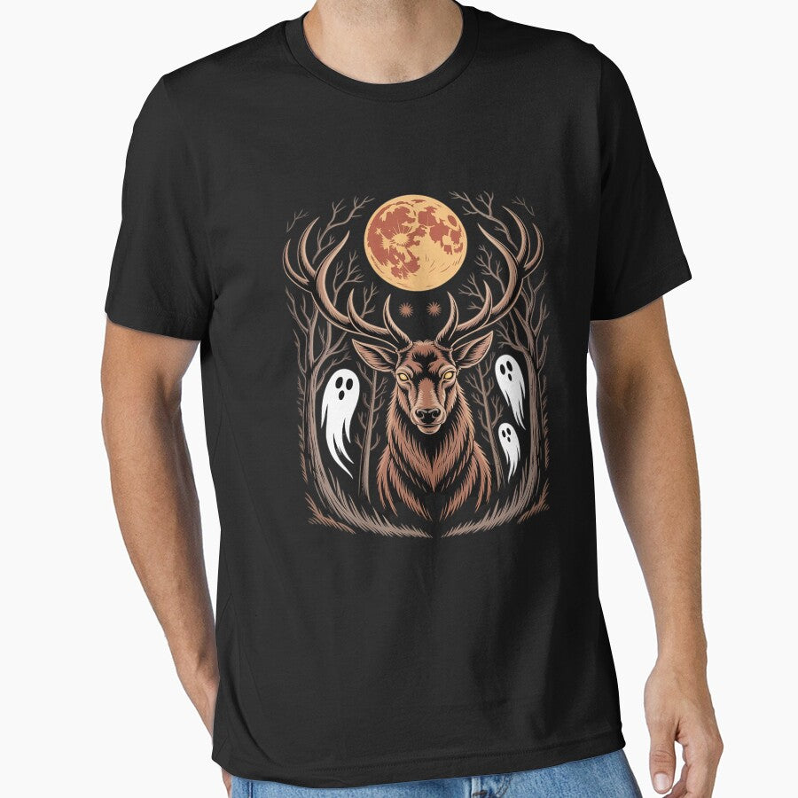 Halloween Deer  Boys Halloween  Halloween buck by trinfhri T-Shirts, Hoodie, Sweatshirt | BlankRebels.com (Image 1)