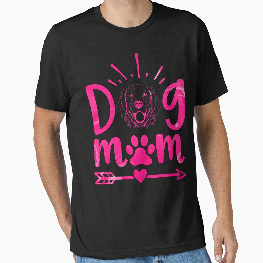 Dog Mom. Cute golden retriever quote by pureblacks T-Shirts, Hoodie, Sweatshirt | BlankRebels.com (Image 1)
