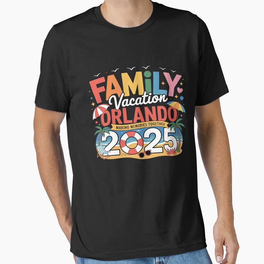 Orlando Family Vacation 2025 Matching Family Summer Trip by katherintration T-Shirts, Hoodie, Sweatshirt (Image 1)