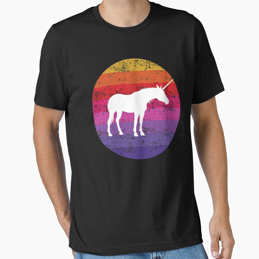 Unicorn retro by OneTimeEngineer T-Shirts, Hoodie, Sweatshirt | BlankRebels.com (Image 1)