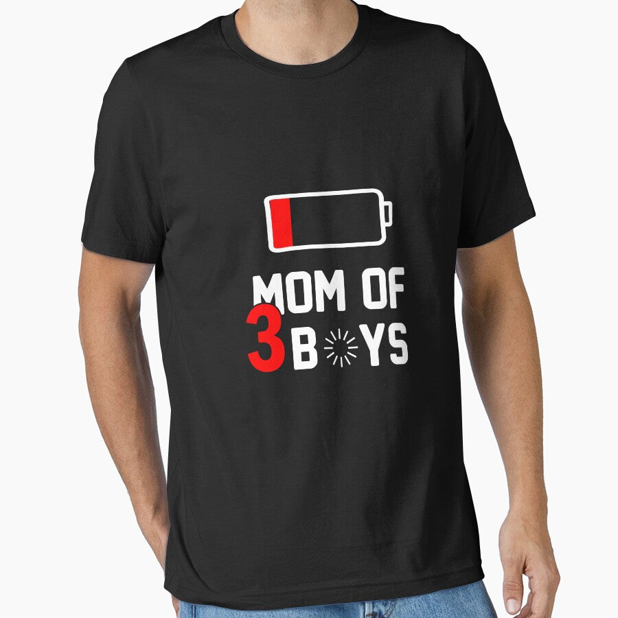 Mom of 3 boys Mothers day by GAVILLA SHOP T-Shirts, Hoodie, Sweatshirt | BlankRebels.com (Image 1)