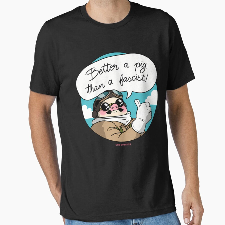 Better A Pig Than A Fascist by LawandaDa57 T-Shirts, Hoodie, Sweatshirt | BlankRebels.com (Image 1)