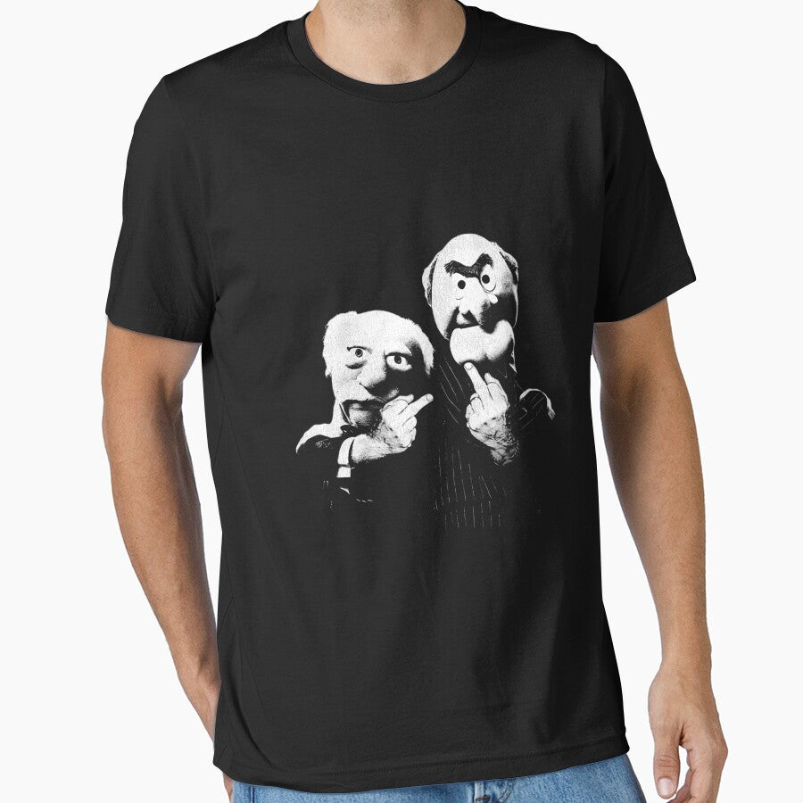 Statler Waldorf Middle Finger T-Shirts, Hoodie, Sweatshirt