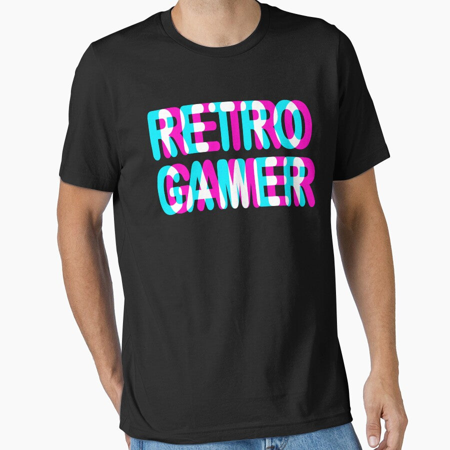 GAMING - RETRO GAMER - TRIPPY 3D GAMING by ShirtWreck T-Shirts, Hoodie, Sweatshirt | BlankRebels.com (Image 1)