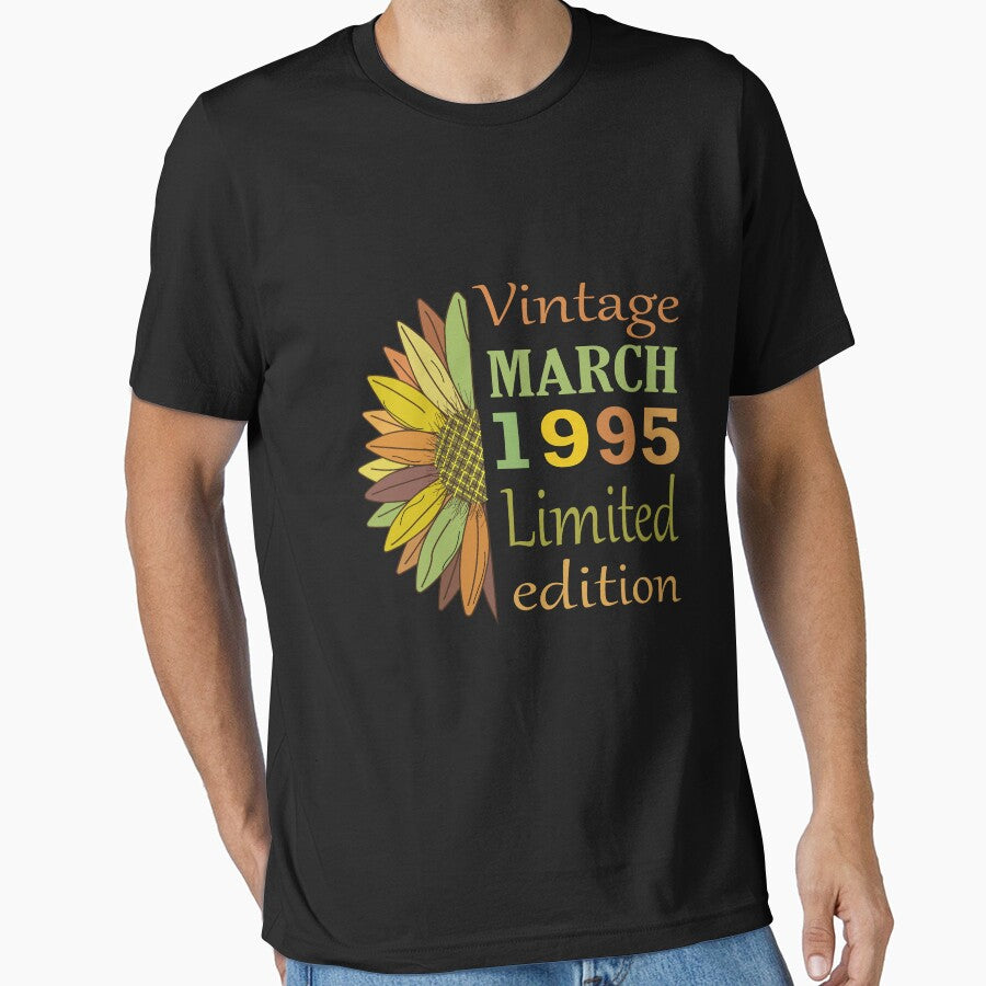 vintage march 1995 limited edition, 27 Year Old Gifts Vintage 1995 Limited Edition 27th Birthday by... (Image 1)