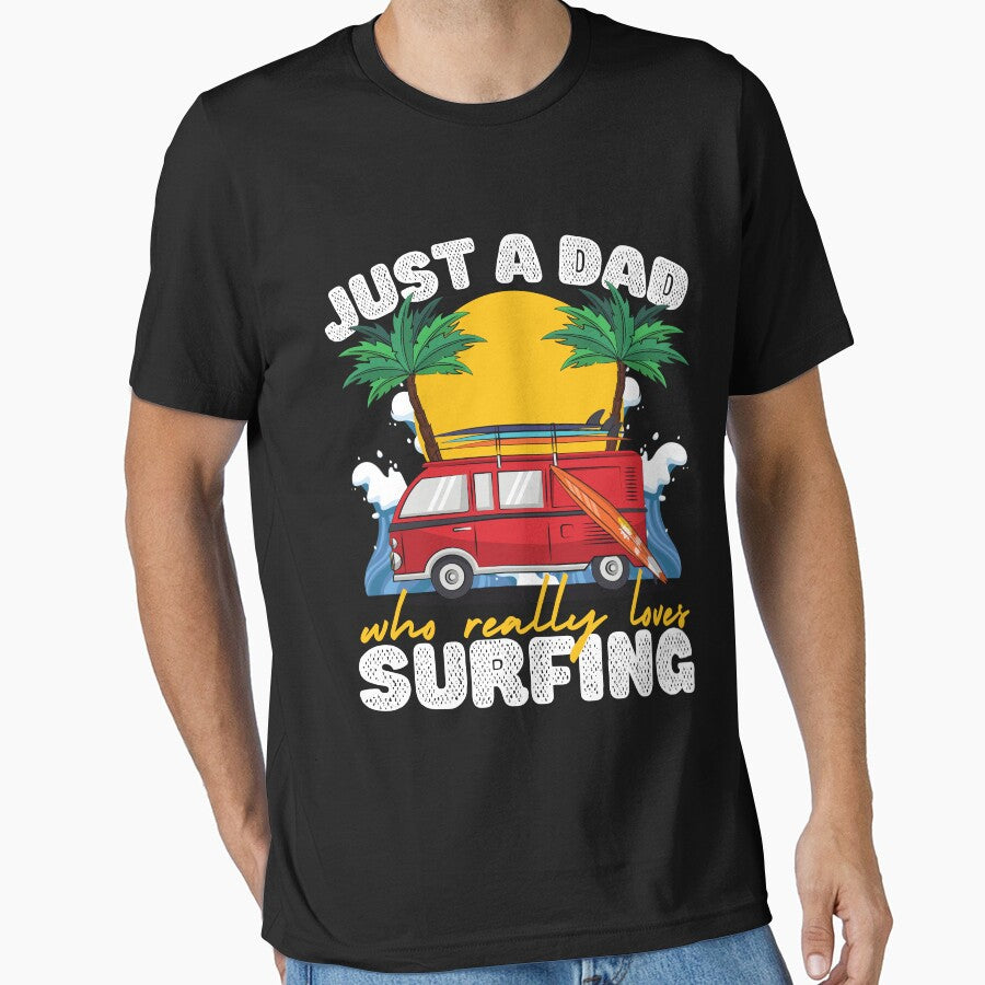Just a Dad Who Loves Surfing by to-esu