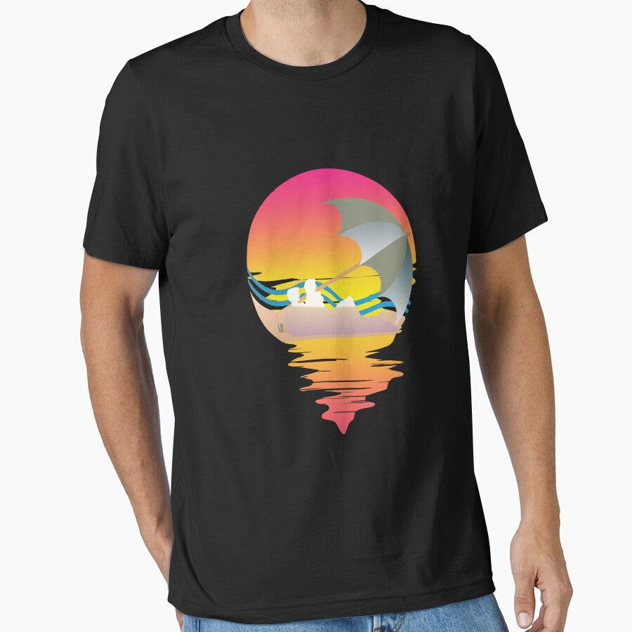 Retro 80s Tropical Fun In The Sun Vaporwave Summer Picnic by IZiets T-Shirts, Hoodie, Sweatshirt | BlankRebels.com (Image 1)