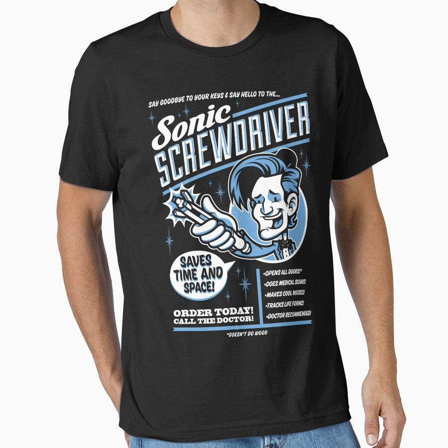 Sonic Screwdriver Ad T-Shirts, Hoodie, Sweatshirt