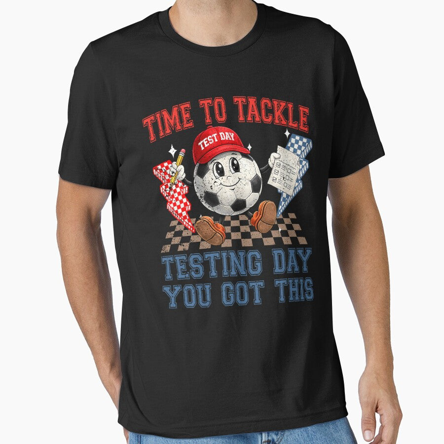 Soccer Testing Day Motivational Design by LarryMBrown