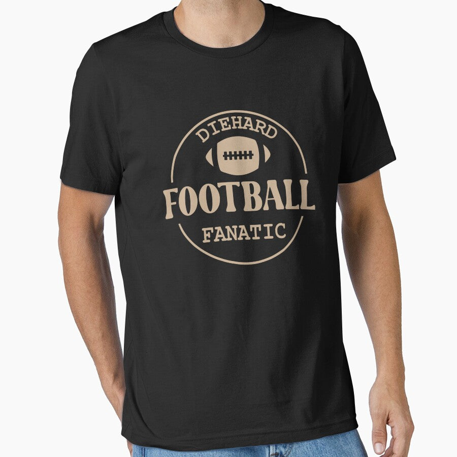 Diehard Football Fanatic by mrtraz T-Shirts, Hoodie, Sweatshirt | BlankRebels.com (Image 1)