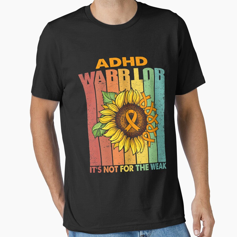 ADHD Warrior It's Not For The Weak by RunningShop T-Shirts, Hoodie, Sweatshirt | BlankRebels.com (Image 1)