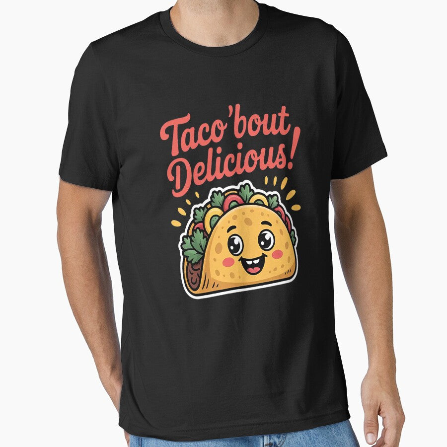 Tacobout Delicious Happy Tacos For Food Lovers by StuffNestie T-Shirts, Hoodie, Sweatshirt | BlankRebels.com (Image 1)