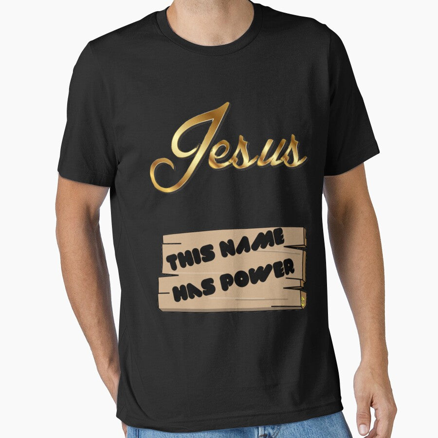 JESUS! This name has power by CSJ7 T-Shirts, Hoodie, Sweatshirt | BlankRebels.com (Image 1)