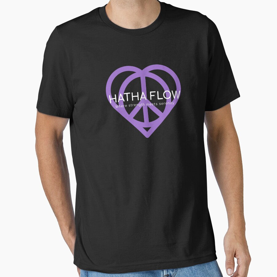 HATHA FLOW Where Strength Meets Serenity T-Shirts, Hoodie, Sweatshirt
