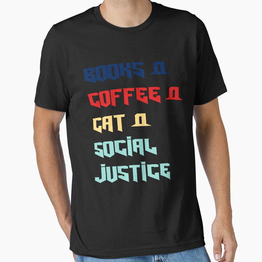 books and coffee and cat and social justice by axoniej