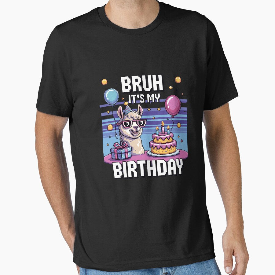 Bruh Its My Birthday Llama Pinata Boy Girl Family Party Bday 78 by MarkLeedsArt T-Shirts, Hoodie, Sweatshirt (Image 1)