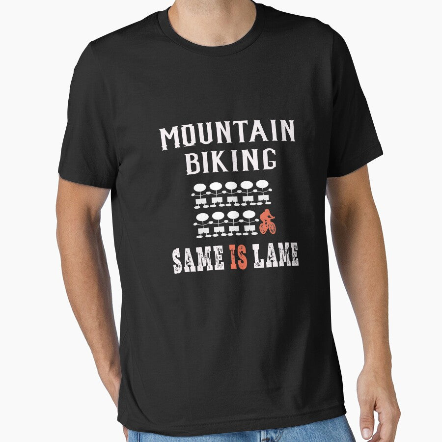 Same is lame mountin bike design for a Boy by LGamble12345 T-Shirts, Hoodie, Sweatshirt | BlankRebels.com (Image 1)