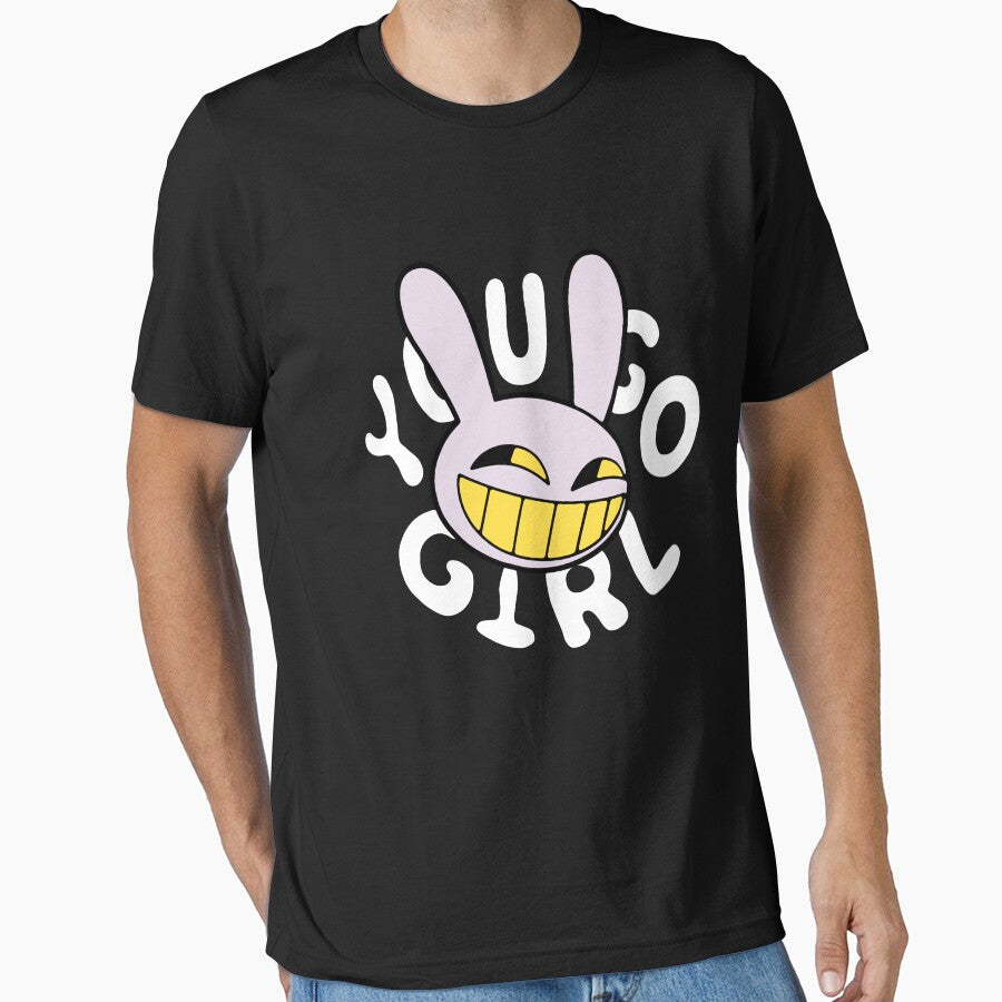 Digital Circus Merch Jax Iconic Quote You Go Girl by drawn-nana
