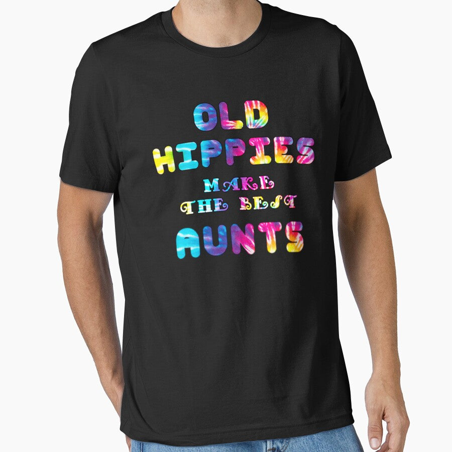 Old Hippies make the best Aunts by Brad Chambers T-Shirts, Hoodie, Sweatshirt | BlankRebels.com (Image 1)