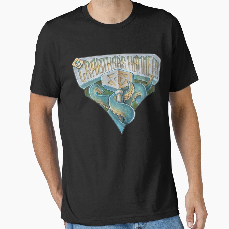 People Call Me By Grabtharand Hammer Galaxy Quest Retro Vintage by Ellis032Flores T-Shirts, Hoodie, Sweatshirt (Image 1)